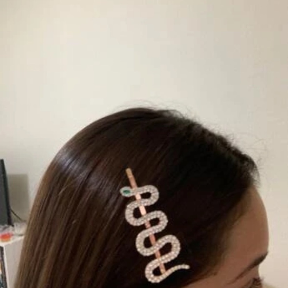 SELL 😁- 2pcs Rhinestone Snake Hair Clips - Picture 3 of 3